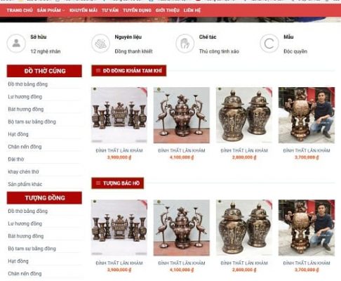 website do go my nghe daklak
